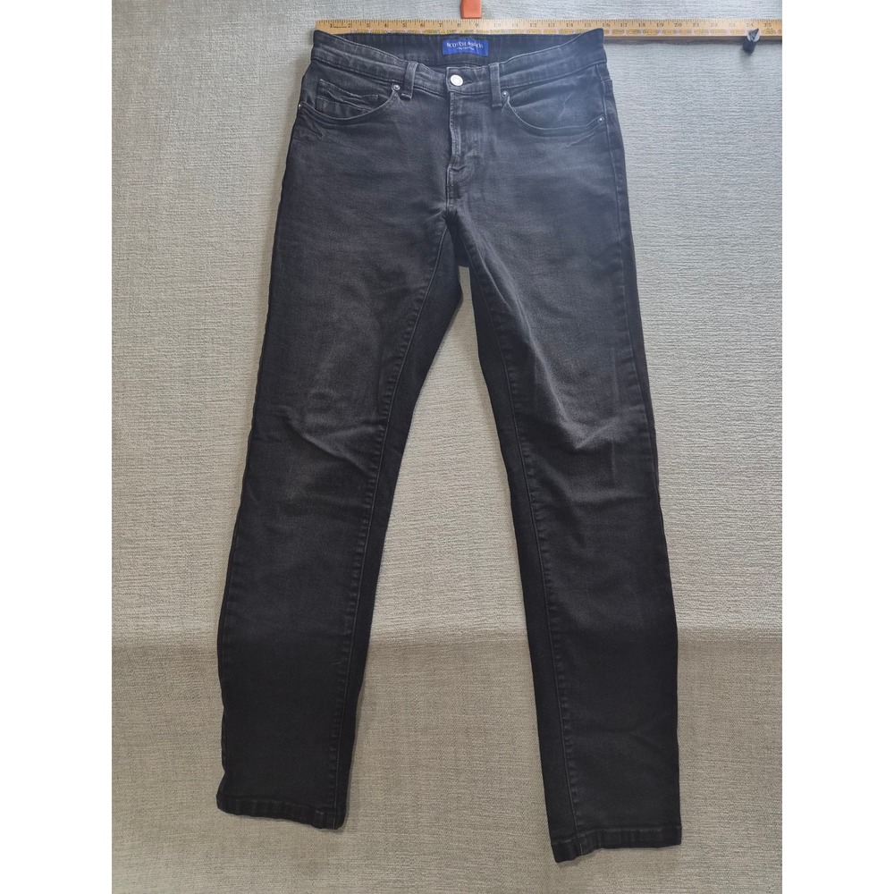 Scotch & Soda Amsterdam Skinny Leg Jeans Mens 30x32 Gray Denim Everyday Wear